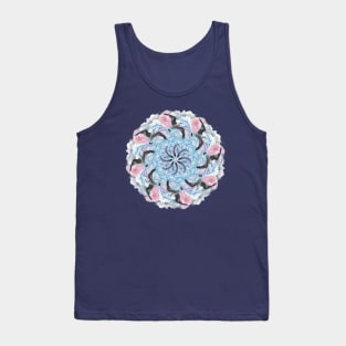 seagulls&fishes mandala Tank Top